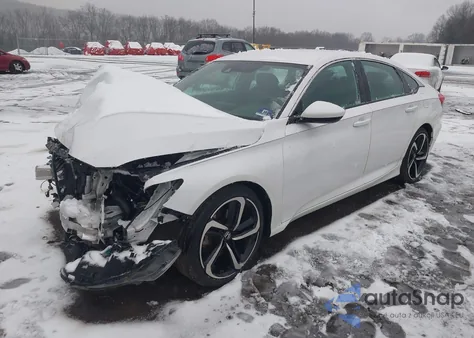 2018 Honda Accord Sport z USA, uszkodzony, nr VIN 1HGCV1F39JA000226